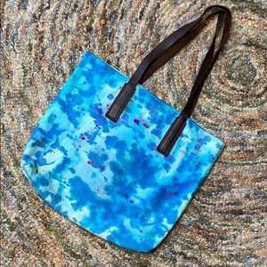 Everlane tie dye canvas tote